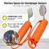 BRYDGEMURA Nursing Spoon for Elderly People Dinnerware Set - Suitable