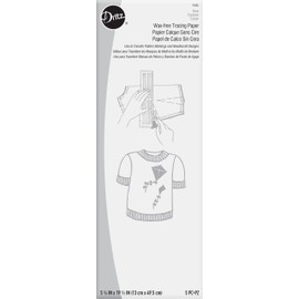 Dritz 5-1/8" x 19-1/2", 5 Sheets, Assorted Colors Wax-Free Tracing Paper