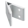 6 x Aluminium Angle Connectors, Aluminium Profile Connector, 45 Degree