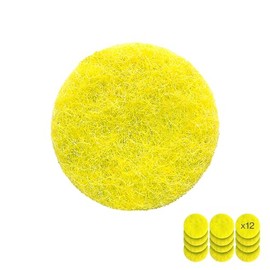 SonicScrubber - SonicScrubbies – Scouring Pads - Replacement Electric Scrubbing Brush Scouring Pads (Non-Scratch x 12)