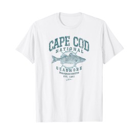 JCombs: Cape Cod National Seashore, MA, Striped Bass T-Shirt