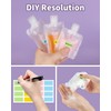 30 PCS Travel Pouches for Toiletries, FUNCYboo Travel Size Portable
