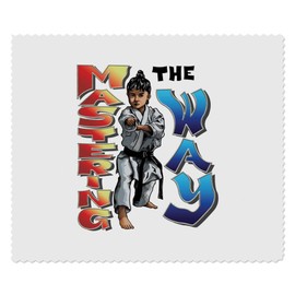 2 x 'The Journey to Mastery' Microfibre Lens/Glasses Cleaning Cloths (LC00032573)