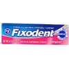 Fixodent Crema adhesiva para dentaduras postizas original, 21 g (paquete