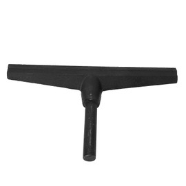 12 Inch Tool Tray for Wood Lathe Base 20 mm, Tool Tray with Posts with 4/5 Inch Diameter, Cast Iron Rod for Wood Lathes, T Type Woodworking