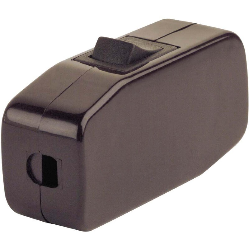 Leviton 012-5410 Heavy Duty Cord Switches Brown