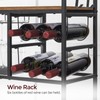 MAHANCRIS Bar Cart for Home, 3-Tier Serving Cart with Wheels