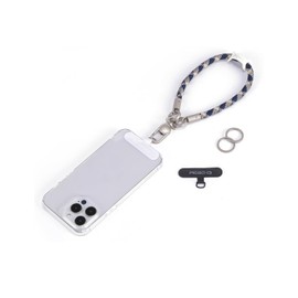 project-cb Phone Wrist Strap×1,Phone Tether Tab×2,Phone Wristlet,Phone Lanyard Wrist Strap,Key Holder,KeyChain,Key Ring×2(Titanblue-S)