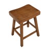 Home 2 Office Jackson 24in Saddle Barstool - Medium Oak