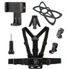Adjustable Elastic Belt Body Mount Chest Strap Harness Kit for