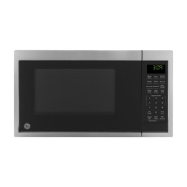 GE GCST09U1WSS Countertop Microwave Oven, Scan-to-Cook WiFi-Connectivity, 900 Watts, Smart Home & Kitchen Essentials, Child-Lock Technology 0.9 Cu. Ft, Stainless Steel