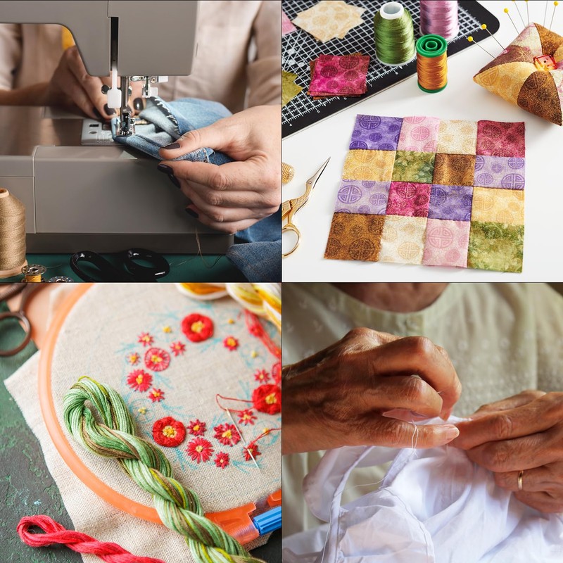 VONEEDL 50 PCS Fish Type Needle Threader Pack: for Side-Threading