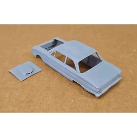 ERC ABS-LIKE RESIN 3D PRINTED 1/32 1962 FORD FALCON COUPE BODY WITH THUNDERBOLT HOOD
