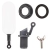 3pcs 1/2in Float Ball Valve, Water Tank Float Valve with