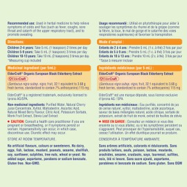 allKiDz allKiDz Anti-cold Elderberry Liquid for Kids Children, Made in Canada, Herbal Immunity Health Supplement, Organic Black Elderberry Sambucus, Cold and Flu, Anti-viral, 100 Milliliter