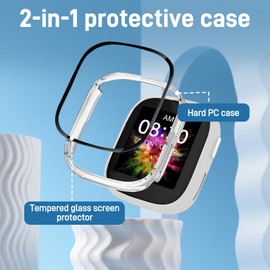 Ztolbriy Screen Protector for Xplora X6 Play with 360 Degree All-Round Protection, Shockproof Protective Case, Transparent, Xplora X6 Play Accessories for Children and Adults, Ultra Thin