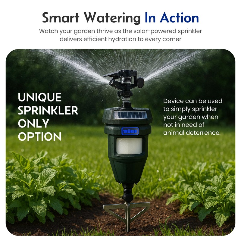 Motion Activated Sprinklers for Yard - Effective Deer & Cat
