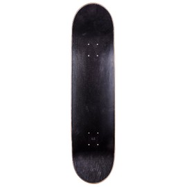 Cal 7 Blank Skateboard Deck with Grip Tape | 7.75, 8.0 and 8.25 Inch | Maple Board for Skating (8.25 inch, Black)