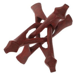 Sosoport Wooden Tripod Stand Base for Crystal Ball Display Abalone Shell Decorative Bowl Holder Elegant Compact Sphere Holder Gift Ready Wooden Display Rack for Ornaments and Collectibles