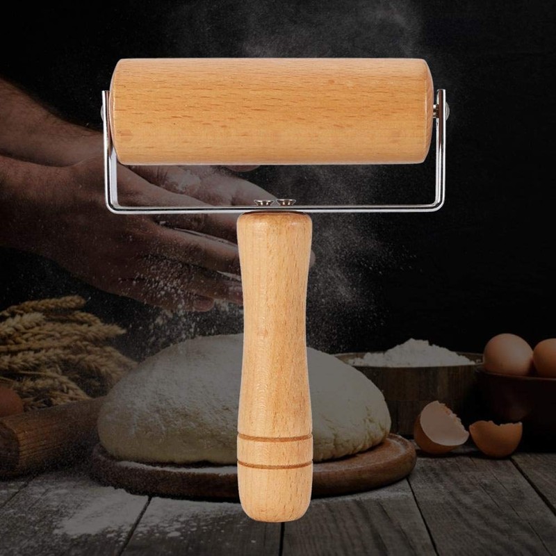 T Shape Pastry Roller, Fondant Bakery for Kitchen Pin Pastry