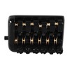 Headless Guitar Bridge Tailpiece Fixed 6 String Electric Guitars Roller
