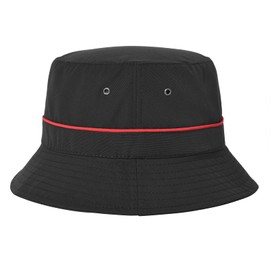VOBOOM Quick Dry Bucket Hats for Men Outdoor Fisherman Sun Caps (Black, 7 1/2)