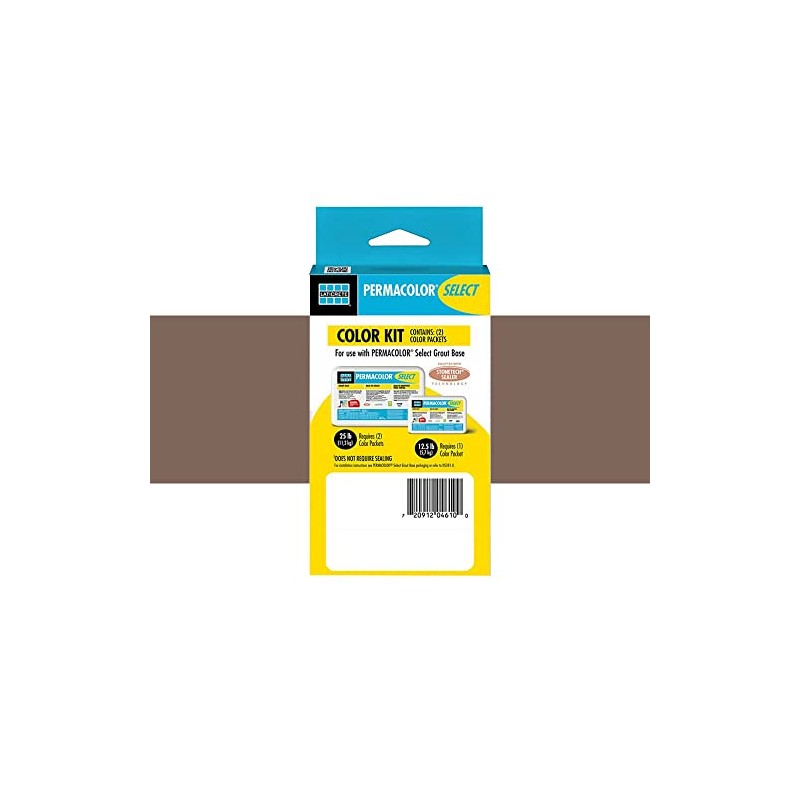 Permacolor SELECT Grout Color Kit (40+ Colors Available) (Chestnut Brown)