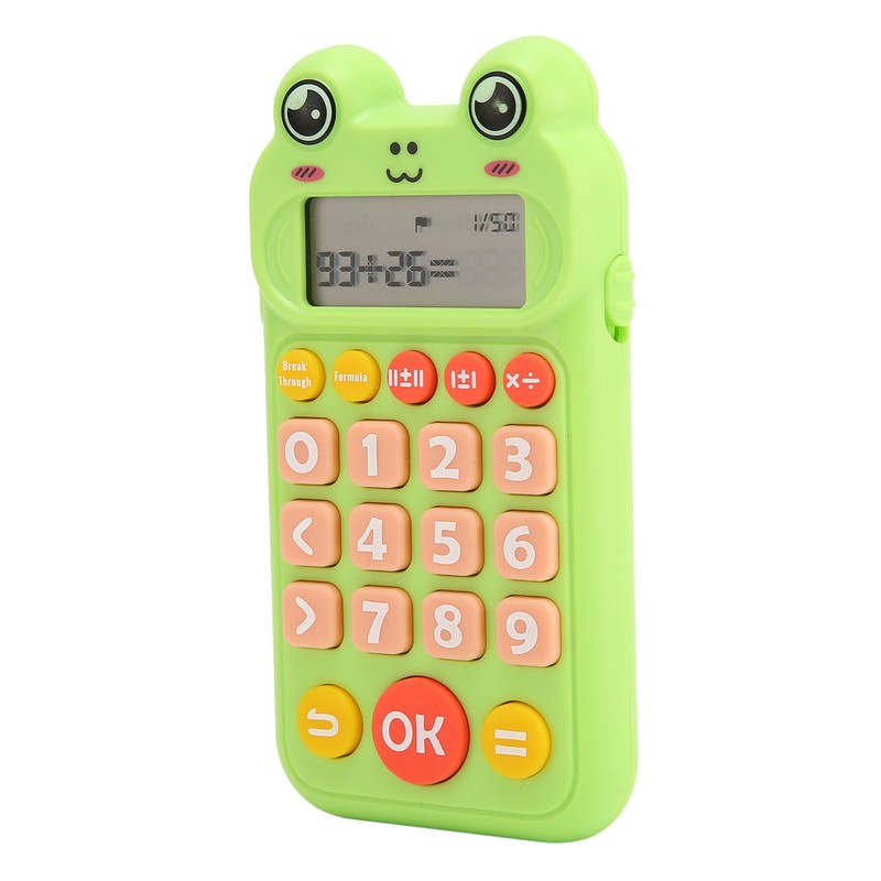 Kids Oral Arithmetic Toy Clear Voice Prompts LCD Screen Portable