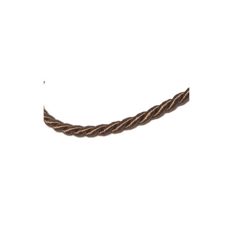 s.dekoda Cord 15 m x 4 mm Brown Twist Cord