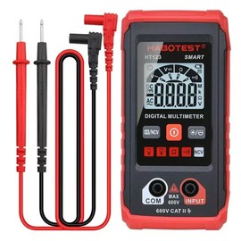 HT123 Digital Multimeter Smart Voltmeter Ohmmeter AC DC Meter Tester - US