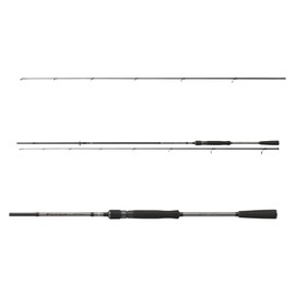 DAIWA Fuego Predator Jigger Spin, 2.40 m, 7-32 g, 2 Pieces, Fast, Predator Fishing Rod, Jigrot, 11125-245
