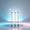 3Pcs Universal Silver Stylus Pens for Touch Screens, Fine Point