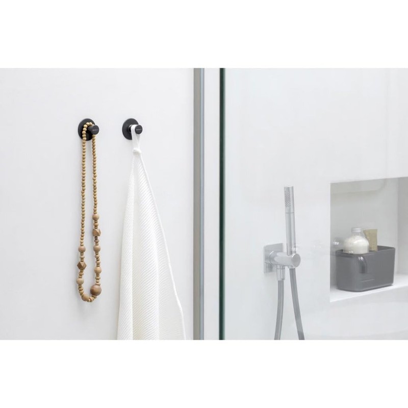 Brabantia Towel Hooks Black