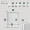 Vent Systems White ABS Plastic Access Panel 10 x 13