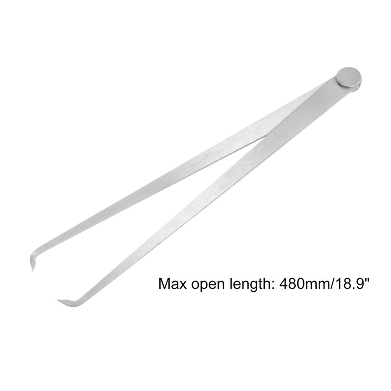 sourcing map Fixed Connection Inside Caliper 250 mm 10 Inch