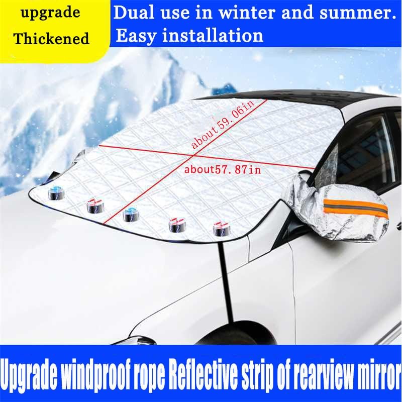Car Sunshade, Snow Blocking, Antifreeze, Sun Protection, and Rainproof are