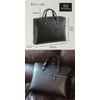[FashionBerry] ブラック メンズ ビジネスバッグ ブリーフケース トート ショルダー 軽量 大きめ B4