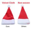 LOOGI Mini Santa Hat 10Pcs Tiny Santa Hats for Crafts