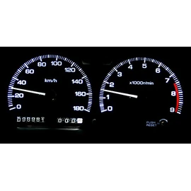 SPRINTER_TRUENO / COROLLA_LEVIN Super Diffused LED Set for Meters [Color] Super White AE86-LW