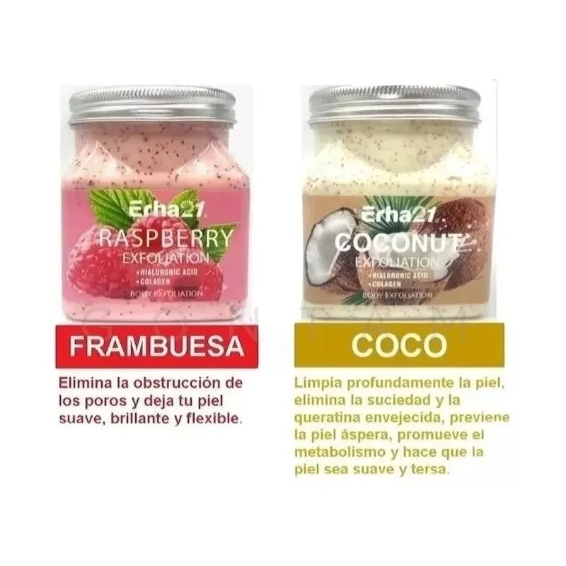Exfoliante Facial Y Corporal Aromas Hidrata Aclara Manchas Todo Tipo
