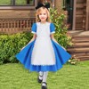 shengo Blue & White Pinafore Dress, World Book Day Girls