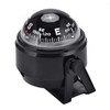 Eddwiin Boat Compass, ABS Plastic Adjustable Boat Compass Dash Mount