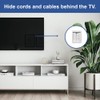 Legrand - OnQ Wall Cable Concealer Kit, Flat Panel TV