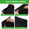 HOFURME 4 Pcs Sports Net Sandbags, All Sport Sandbags for