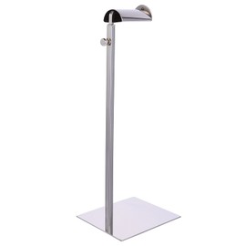 jojofuny Handbag Display Rack, Metal Adjustable Purse Display Stand, Single Hanging Hook Bag Display, Women Bag Display Rack Holder (Steel Color)