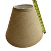 Rustic Burlap Lamp Shade - 12"