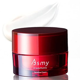 Asmy Sensitive Cream for Sensitive Skin, 1.1 oz (30 g), Spatula Included