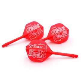 CUESOUL ROST FLIGHT Kanbayashi Kisei Player Model Shaft Integrated Flight Standard L Size, Set of 3 (CSAK-52XL-HT)