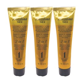 [Natural Brown No. 5] Bostina the plus hair dye 110ml, natural brown, 3 pcs / [자연갈색 5호] 보스티나 더 플러스 염색약 염색제 110ml, 내추럴 브라운, 3개