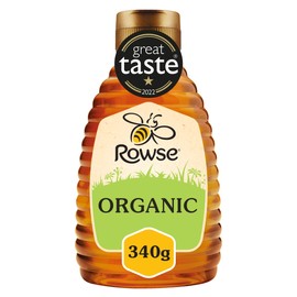 Rowse Organic Squeezable Honey 340 g